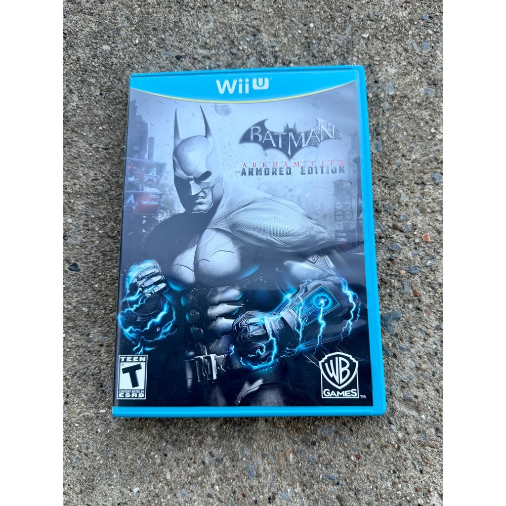Batman Arkham City Armored Edition Nintendo Wii U WB Games Adventure-Tested